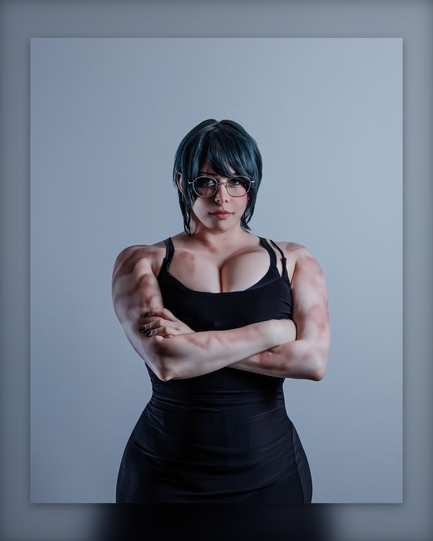 Muscle suit cosplay
